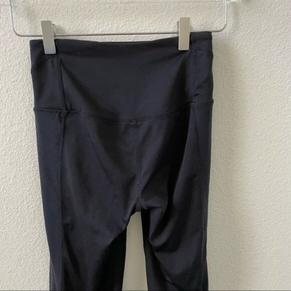 Free People Movement Black Mesh Lira Leggings - Picture 7 of 8